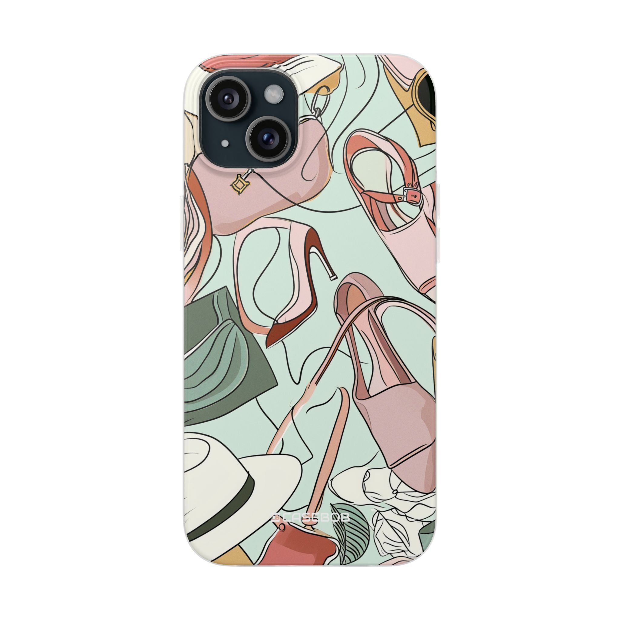 Pastel Elegance | Flexible Phone Case for iPhone