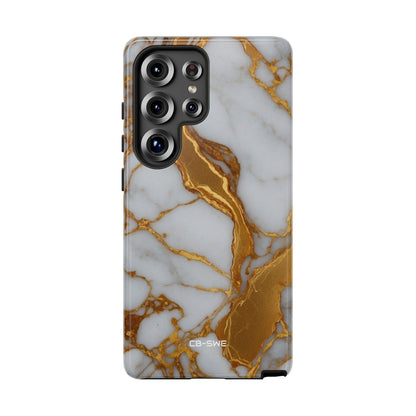Golden Veins Flow - Samsung Case