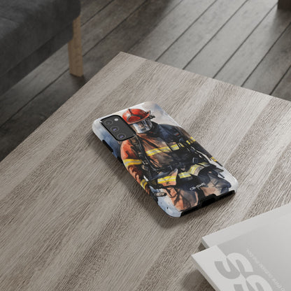 Firefighter In Motion - Samsung Case