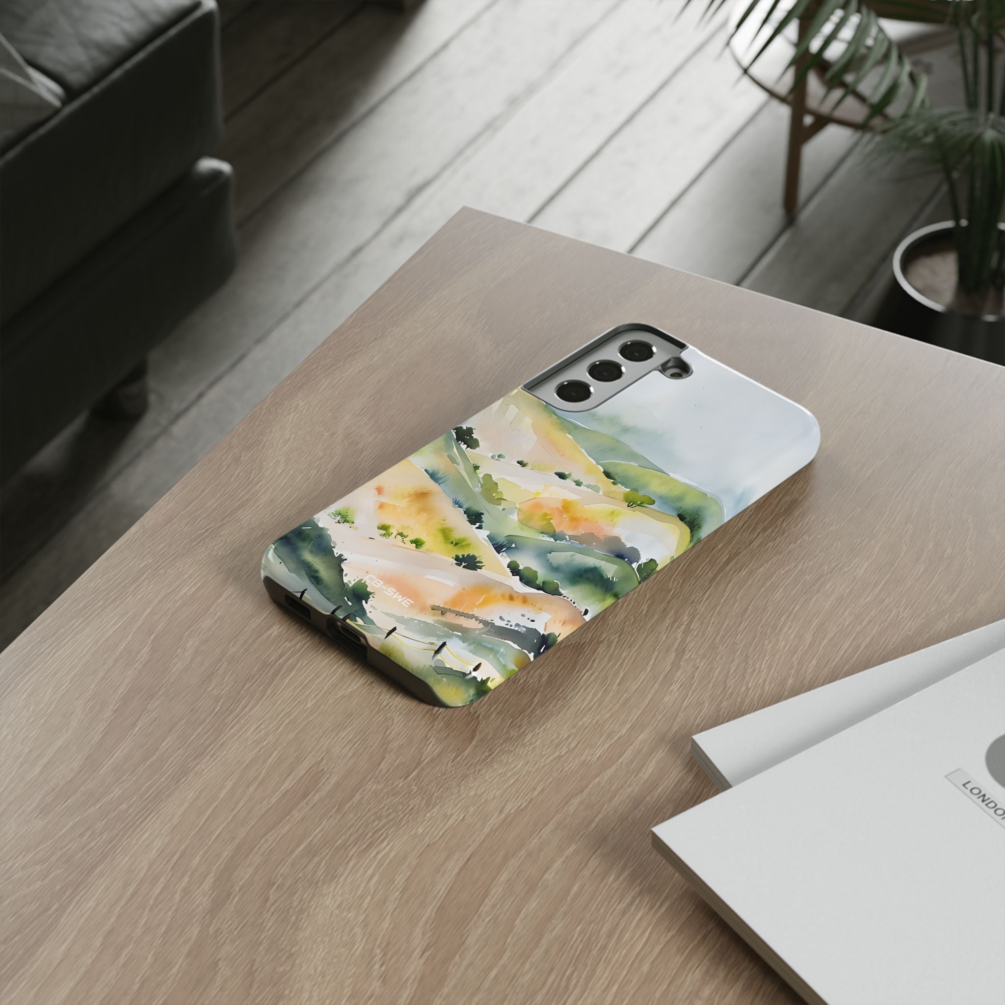 Misty Hills Watercolor - Samsung Case