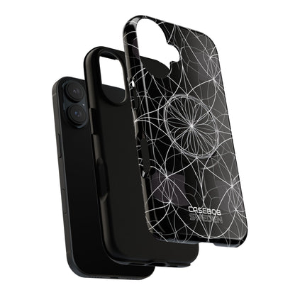 Symmetric Line Bloom iPhone 16 - Tough+