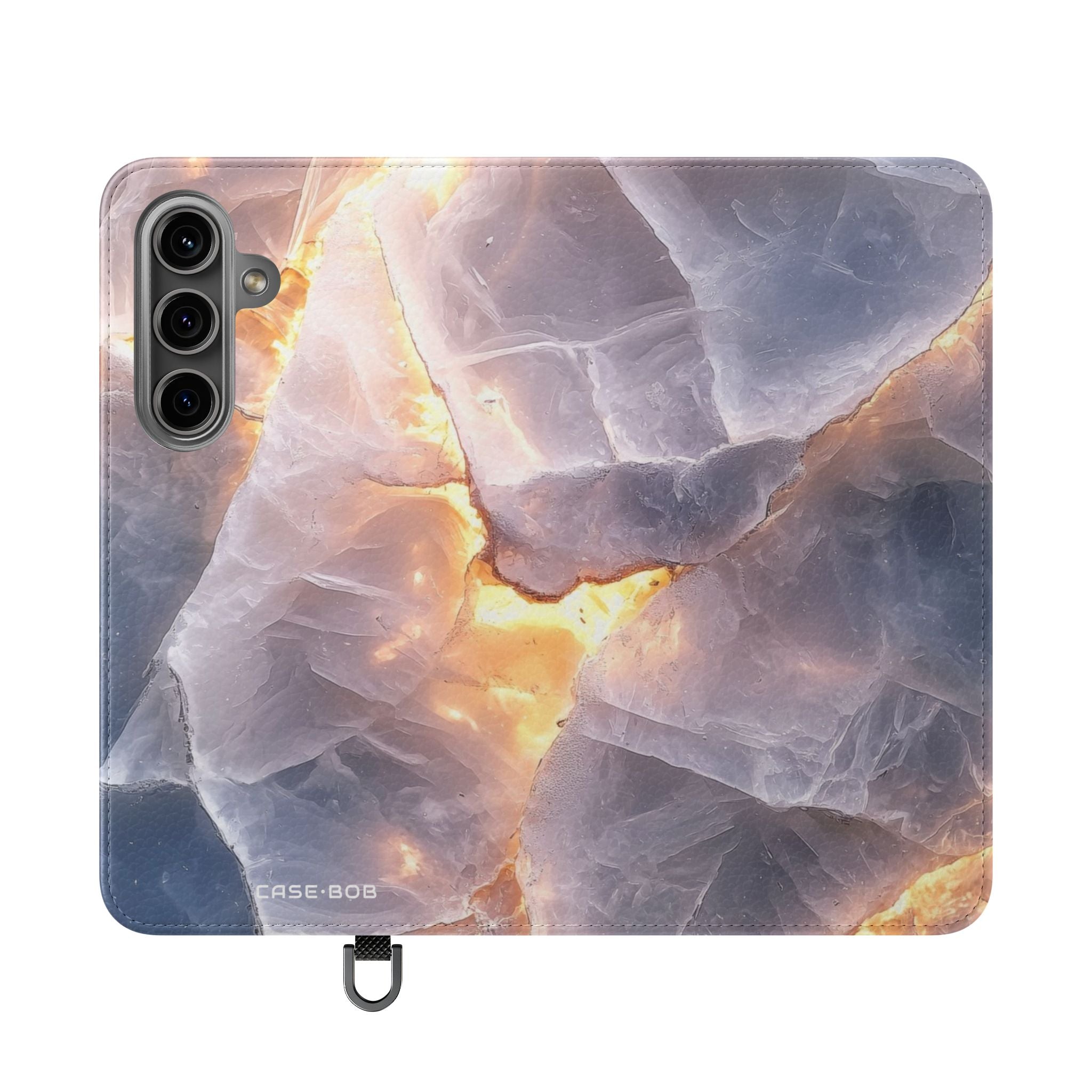 Krystalårer Glød - Samsung S24 Cover - Pung