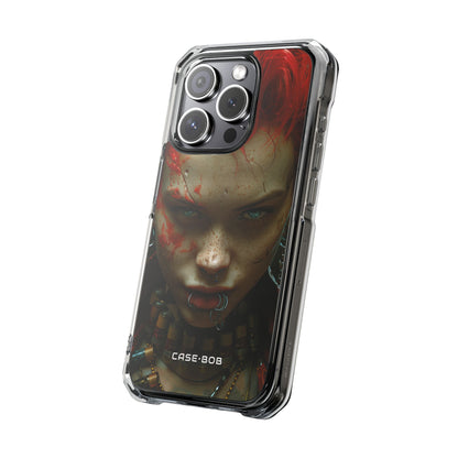 Red Spike Gaze iPhone 15 Pro Case - Impact