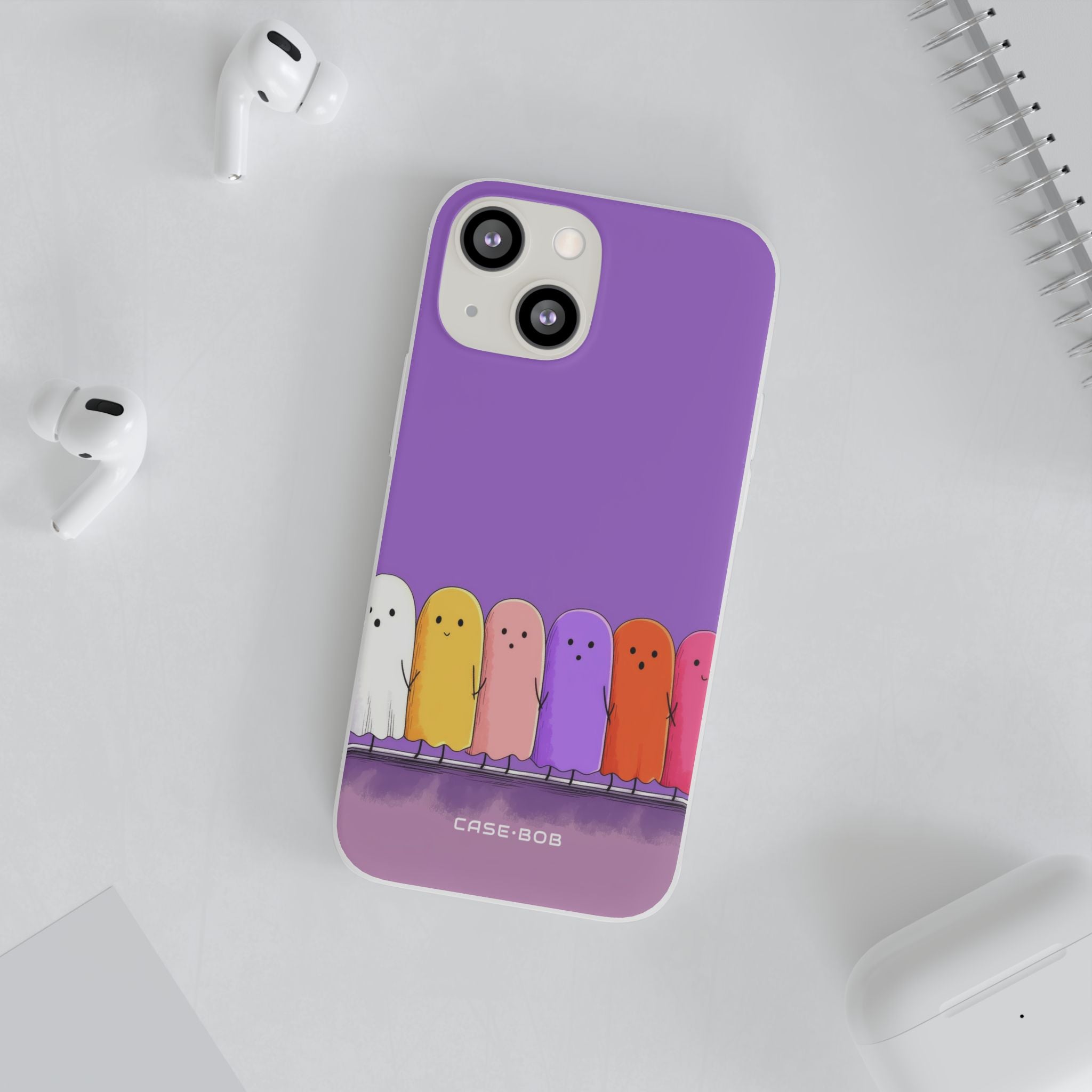 Colorful Ghosts iPhone 13 mini Case - Soft