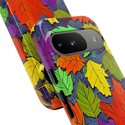 Vivid Leafburst Google Pixel 9 Case - Tough