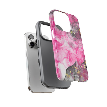 Vibrant Pink Swirls - iPhone Case