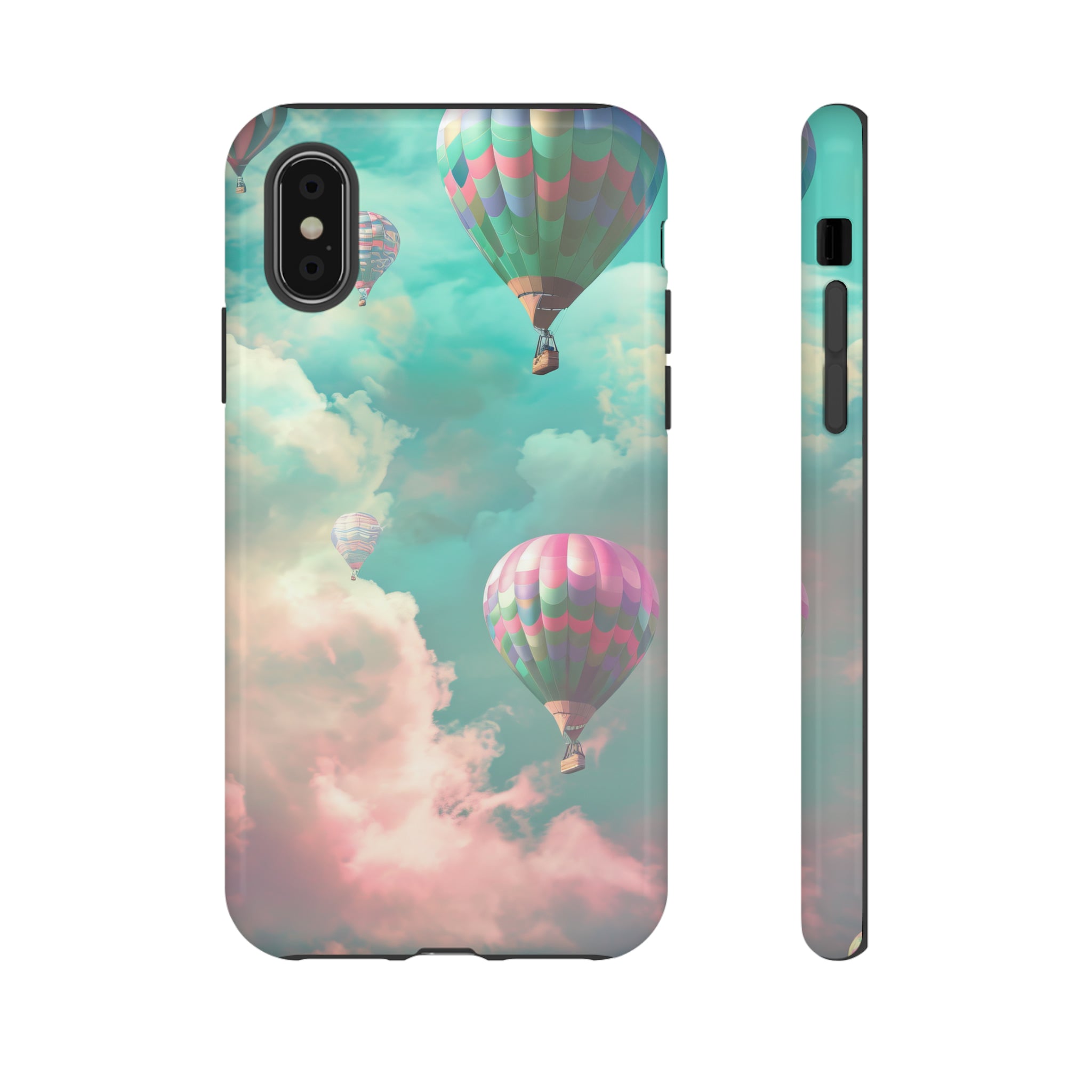 Pastel Balloon Escape - Protective Phone Case