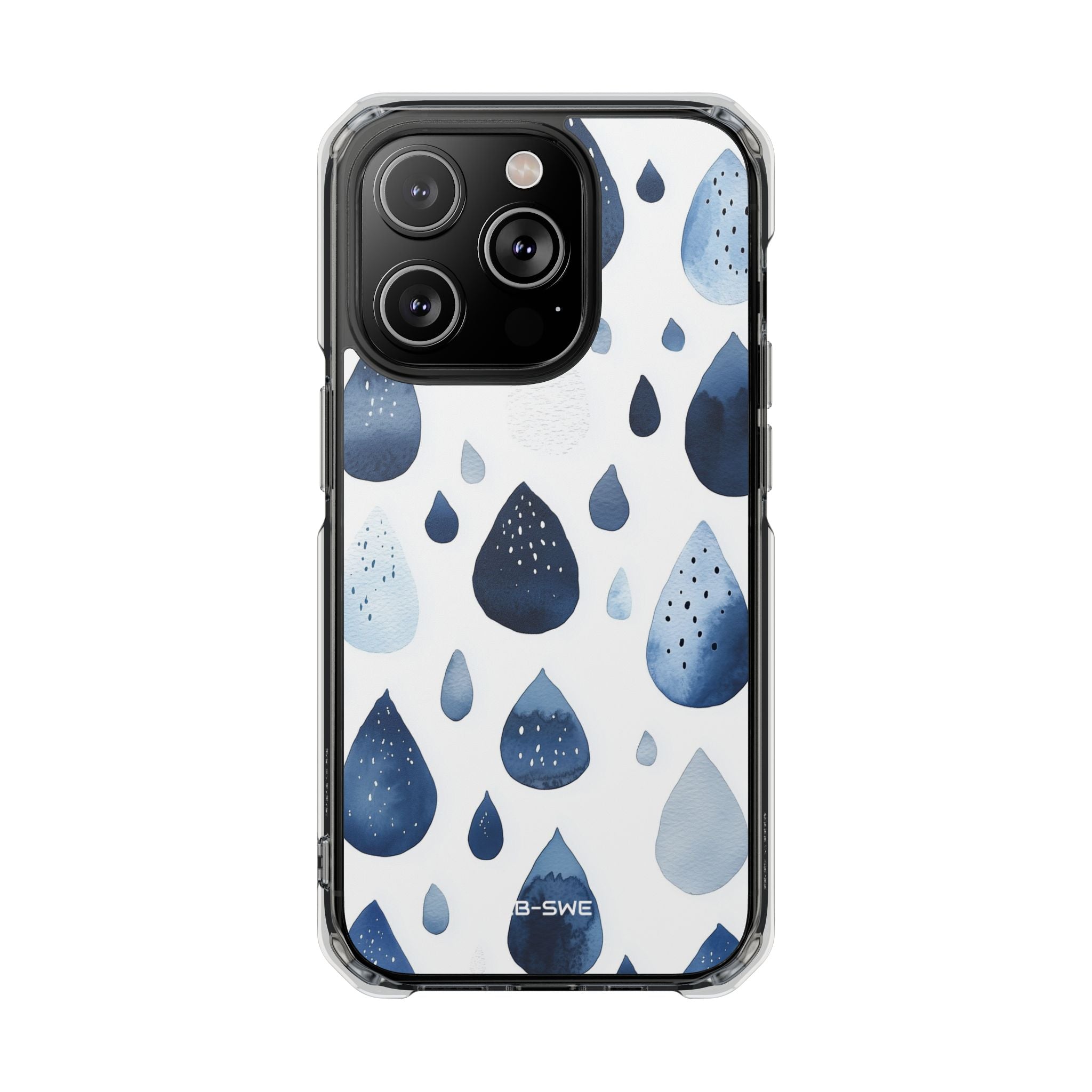 Droplets Flow Softly iPhone Case - Impact
