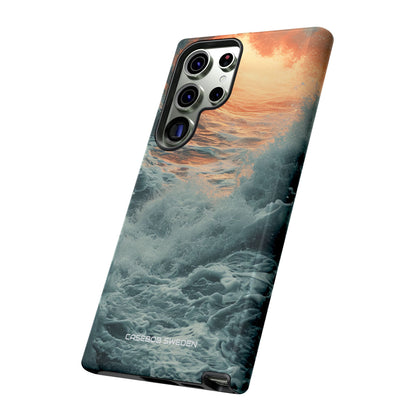 Fiery Wave Power - Tough Samsung S23 Phone Case