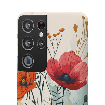 Blooming Whimsy | Slim Phone Case for Samsung