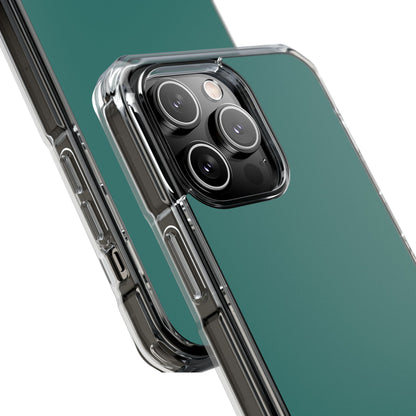 Myrtle Green - Clear Impact Case for iPhone