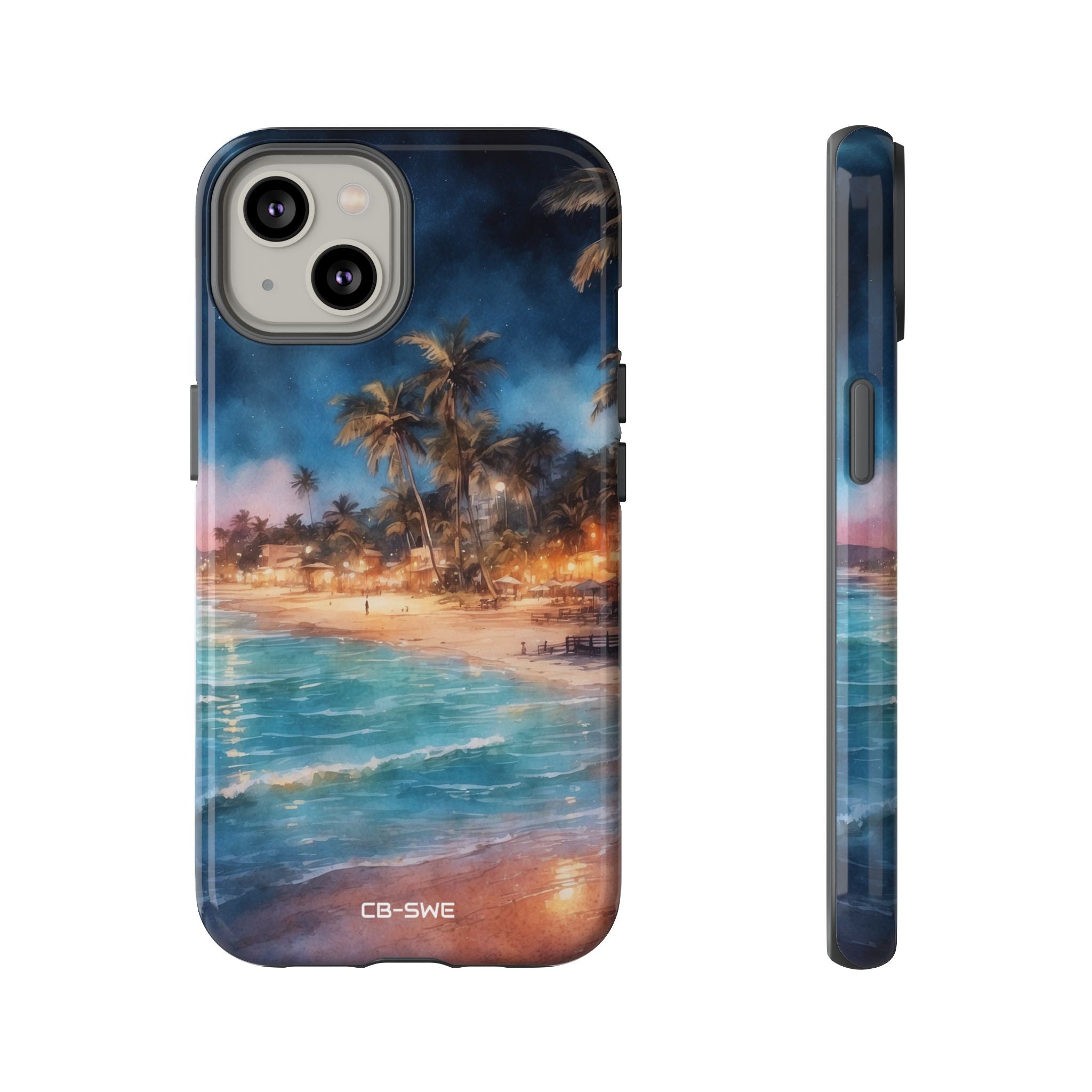 Moonlight Dances Water - iPhone Case