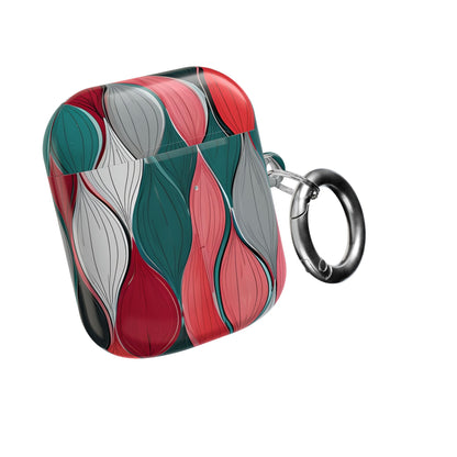 Leaf Spiral Pink - AirPods Case