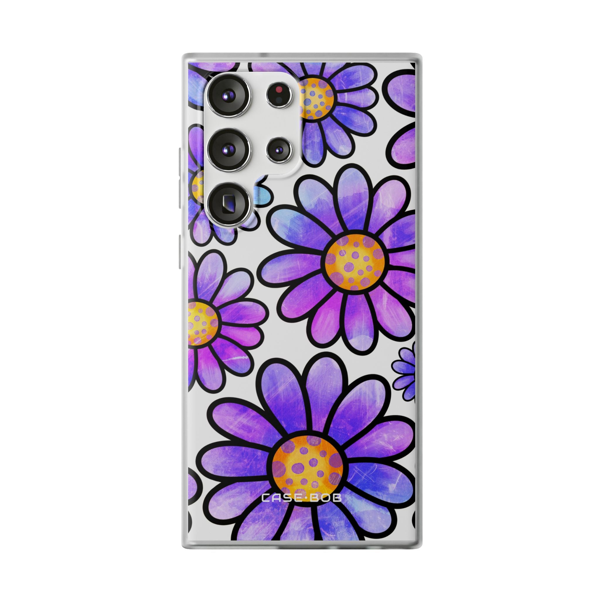 Polka Dot Blooms Samsung S23 Ultra Case - Soft