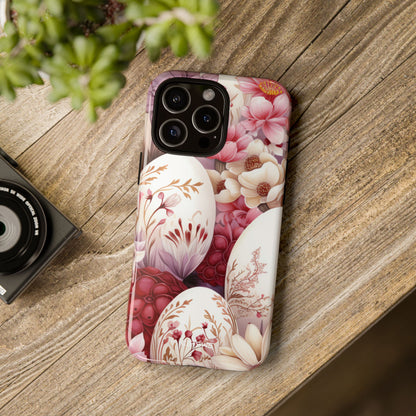 Floral Eggs Bloom - iPhone Case