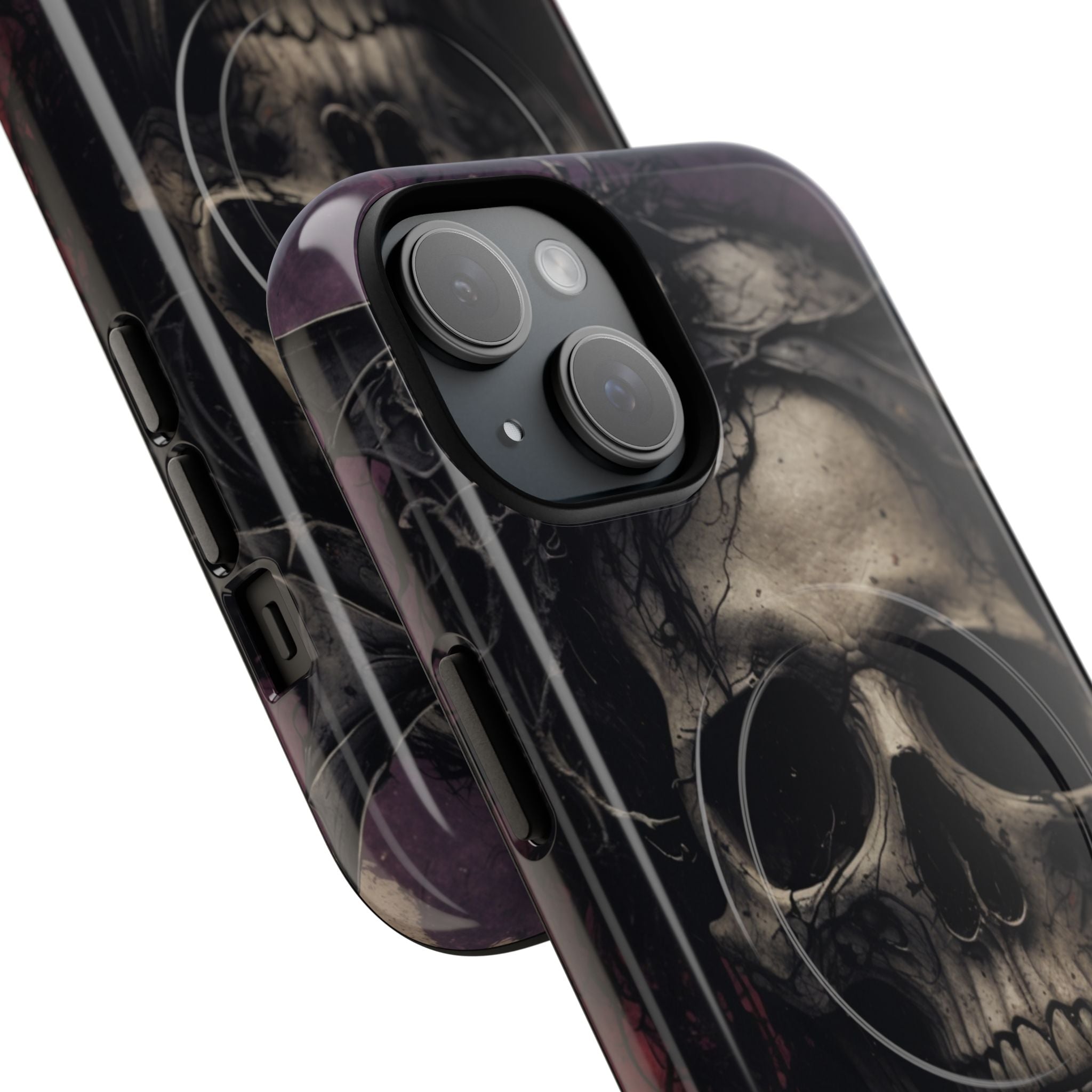 Skull Crown iPhone 15 Case - Tough+