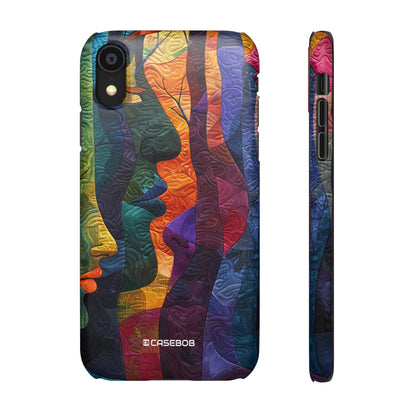 Interwoven Vibrance | Slim Phone Case for iPhone