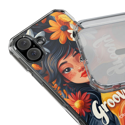 Floral Girl Smiles iPhone Case - Impact