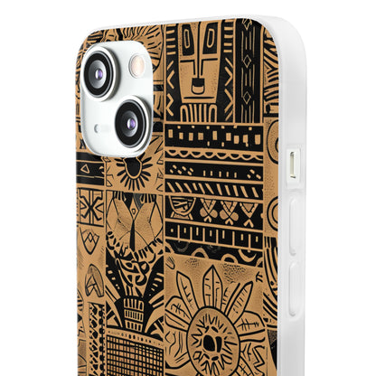 Ancient Ethnic Tapestry | Flexible Phone Case for iPhone