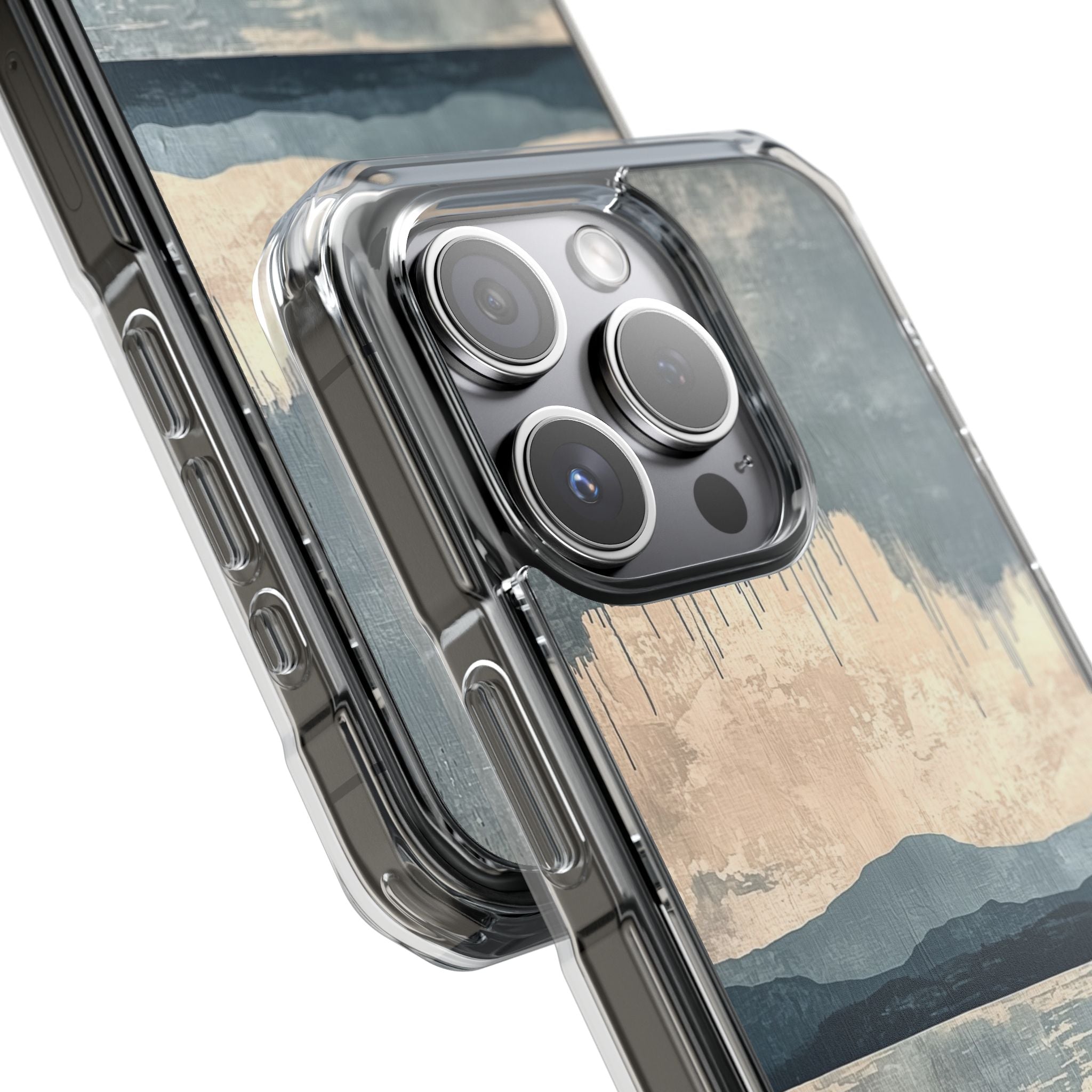 Water Mirrors Mountains iPhone Case - Impact