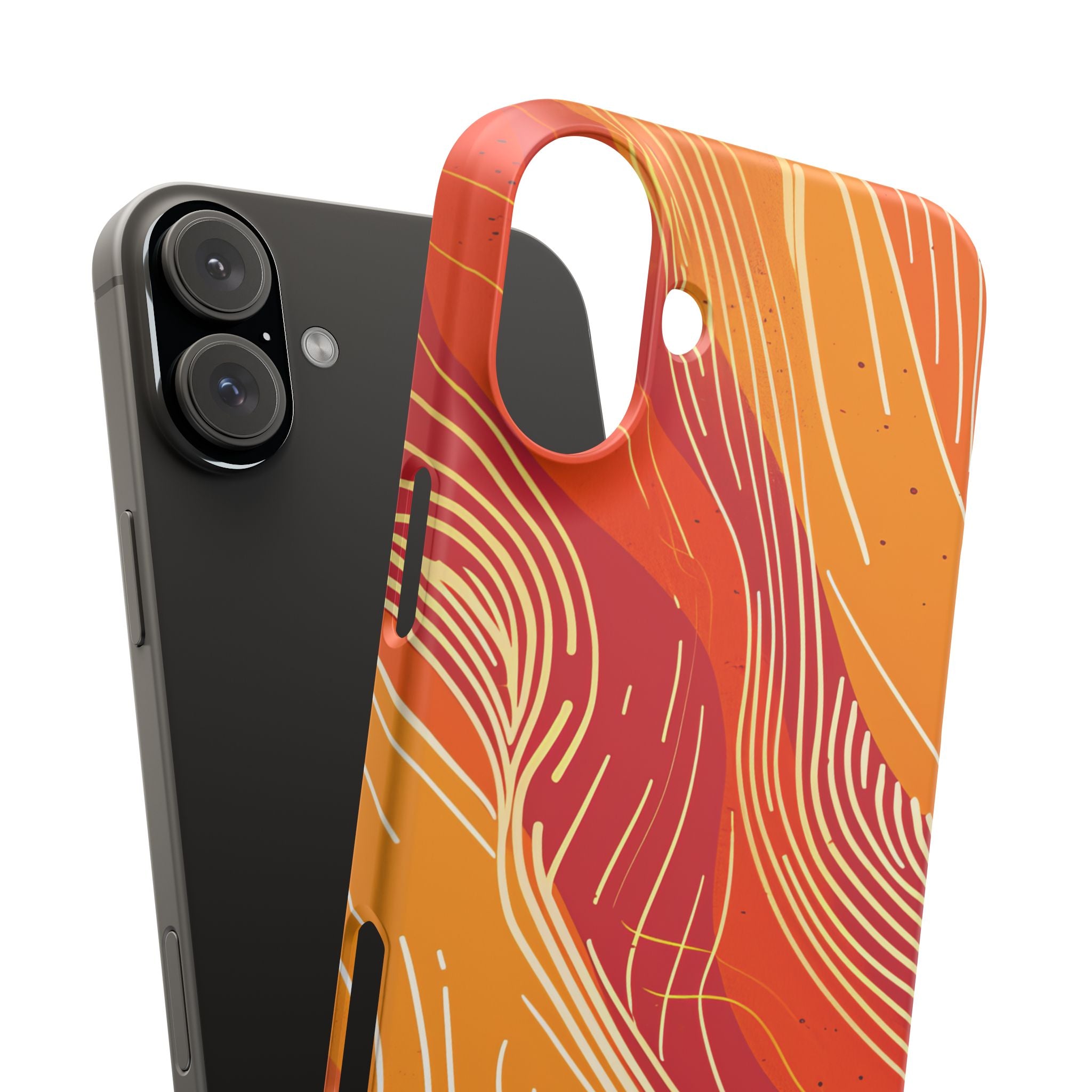 Gradient Flowwave Essence iPhone 16 - Slim Phone Case