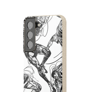 Dynamic Athletic Surrealism | Biodegradable Phone Case