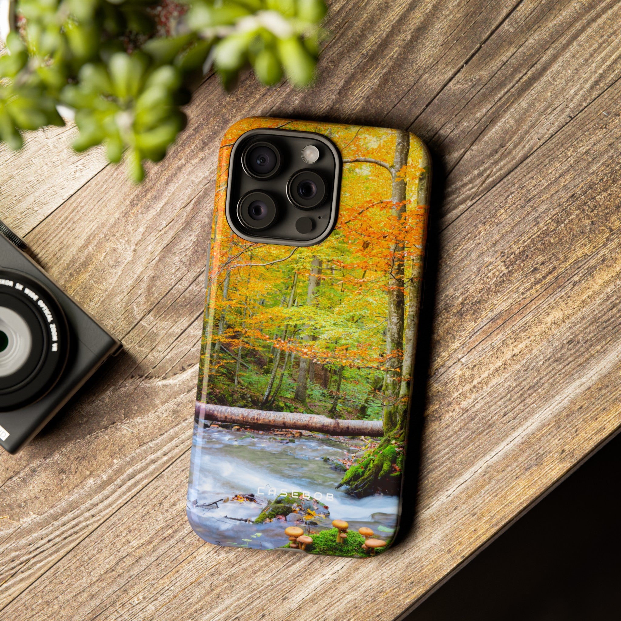 Autumn wild forest - Protective Phone Case