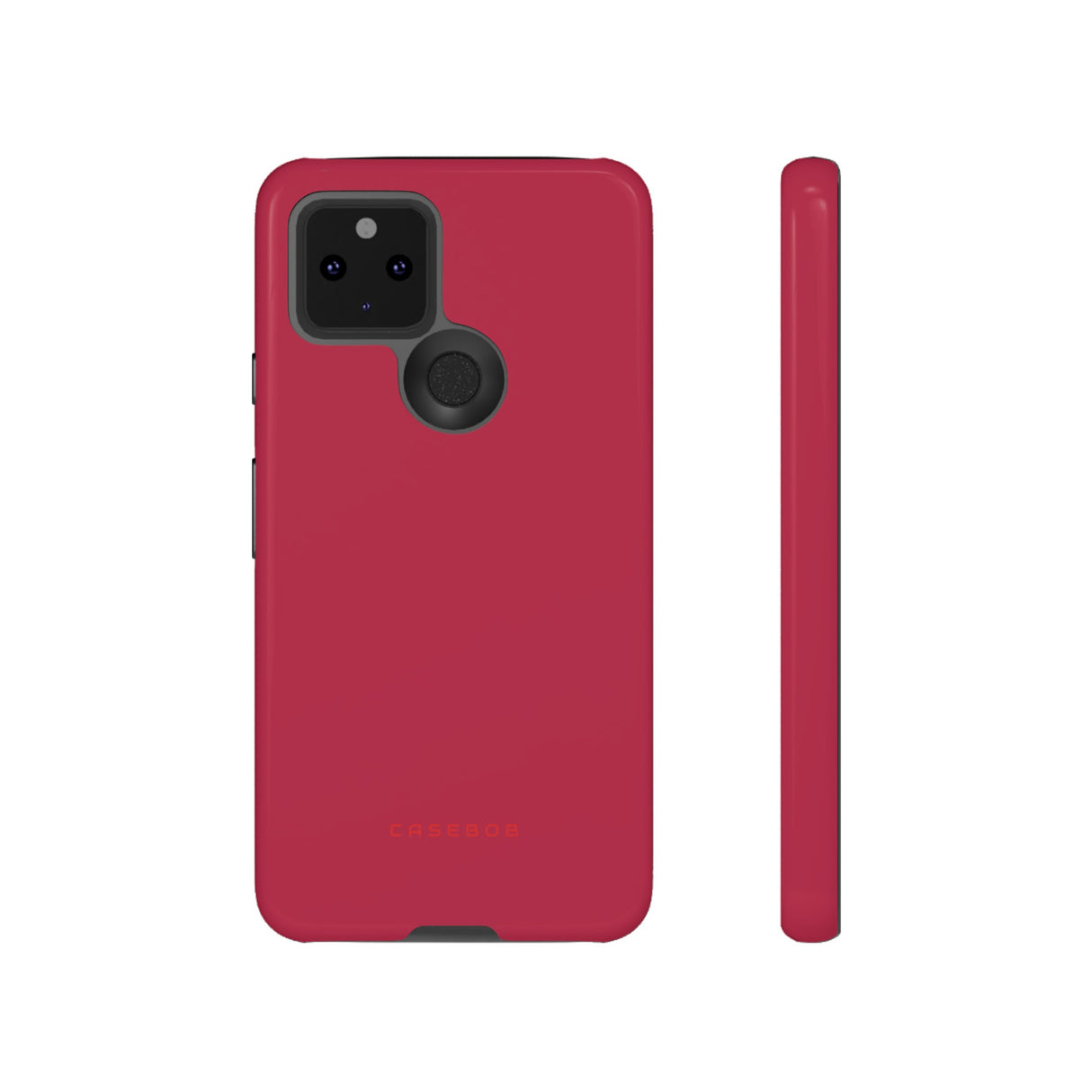 Bright Red Maroon - Protective Phone Case