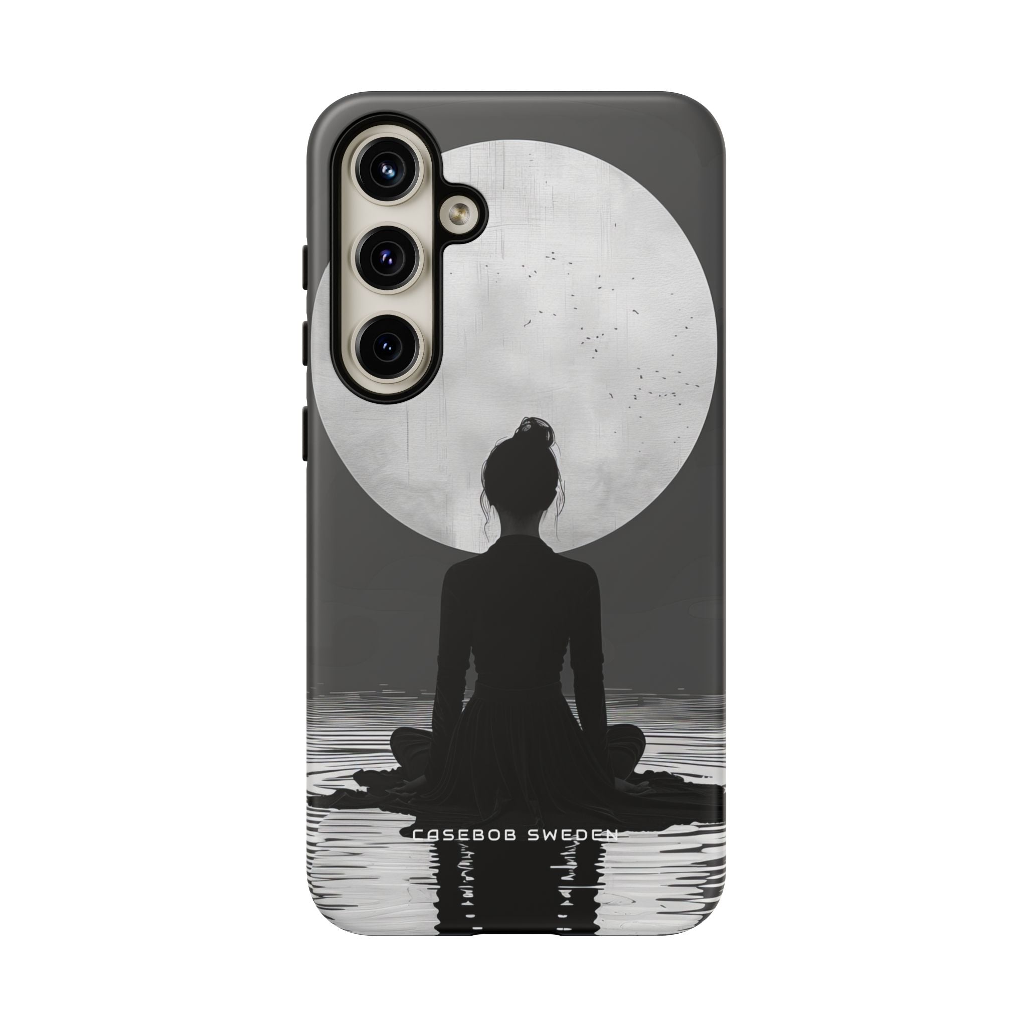 Zen Serenity Moon Reflection Samsung S24 - Tough Phone Case