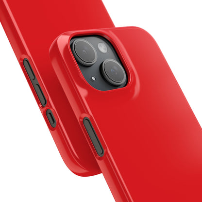 Red iPhone 15 - Slim Phone Case