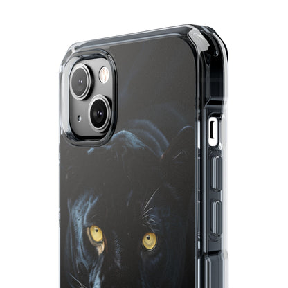 Mysterious Panther Gaze iPhone Case - Impact