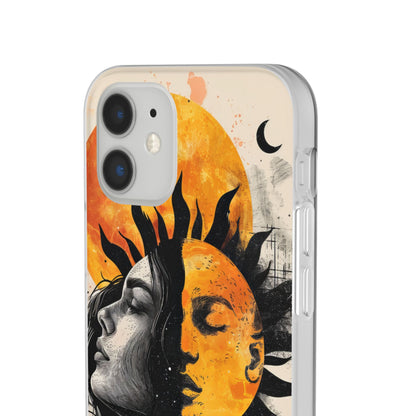 Sunlit Duality | Flexible Phone Case for iPhone