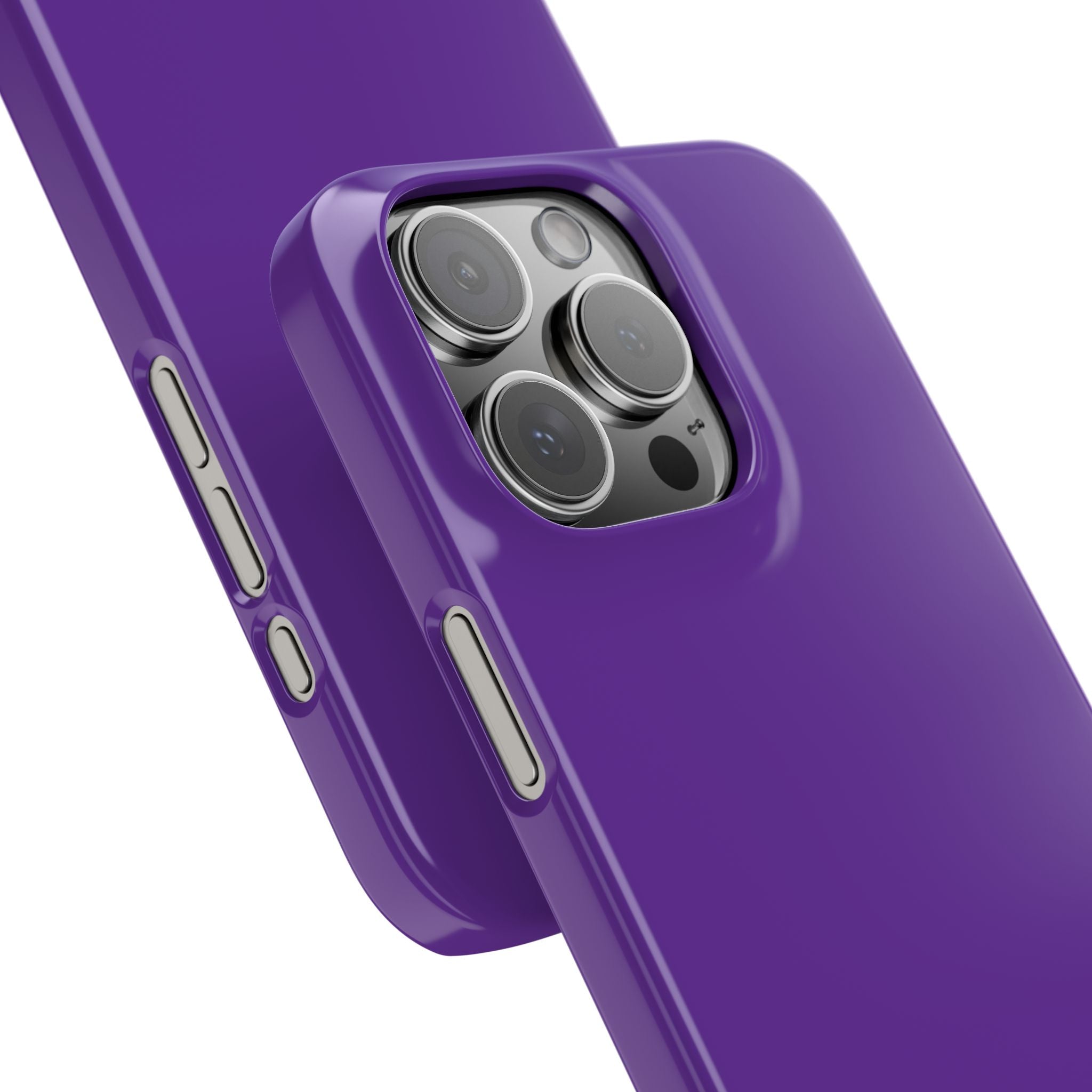 Mystic Purple Aesthetic iPhone 16 - Slim Phone Case