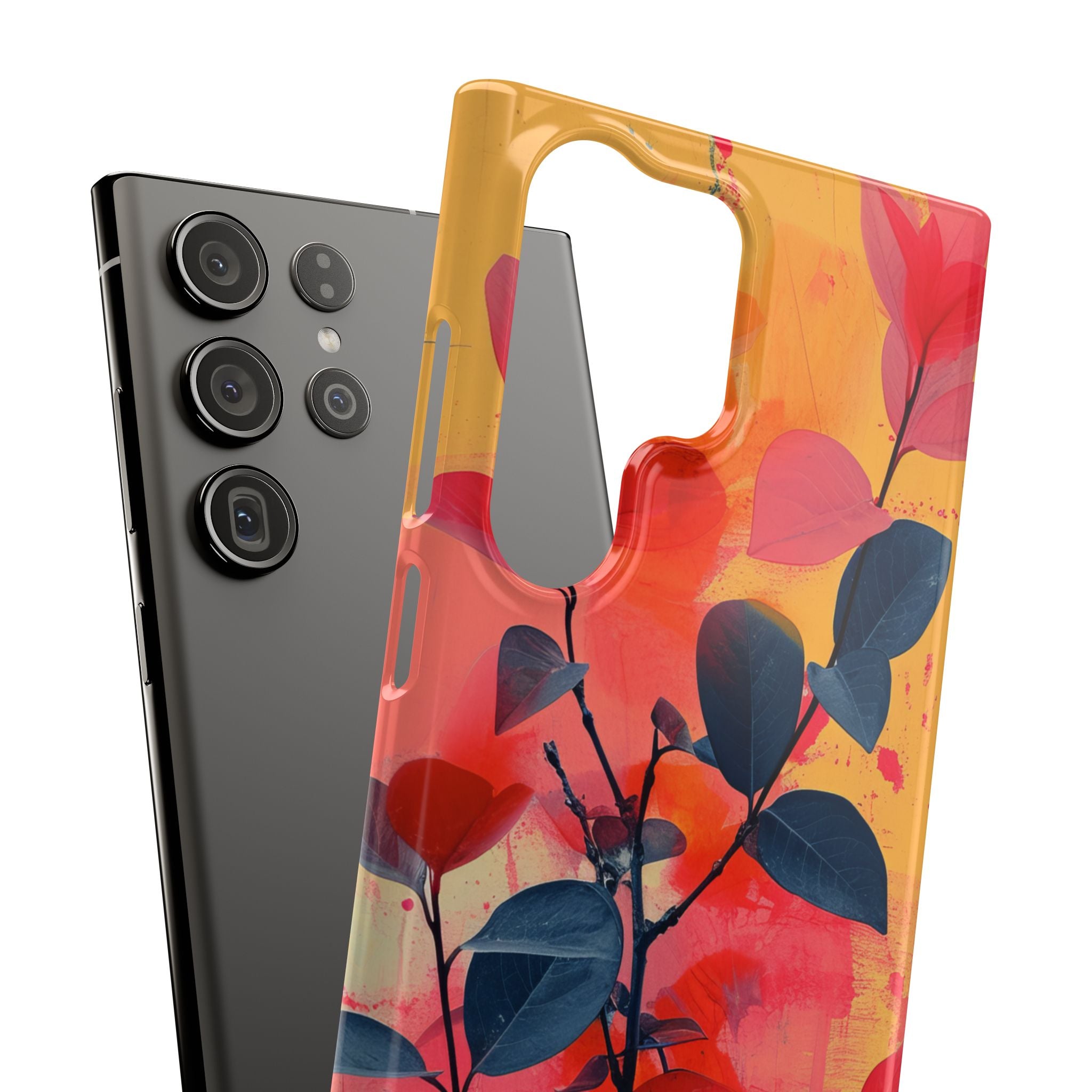 Vivid Floral Harmony Samsung S23 - Slim Phone Case