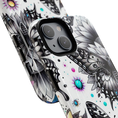 Butterfly Bloom iPhone 14 Case - Tough+