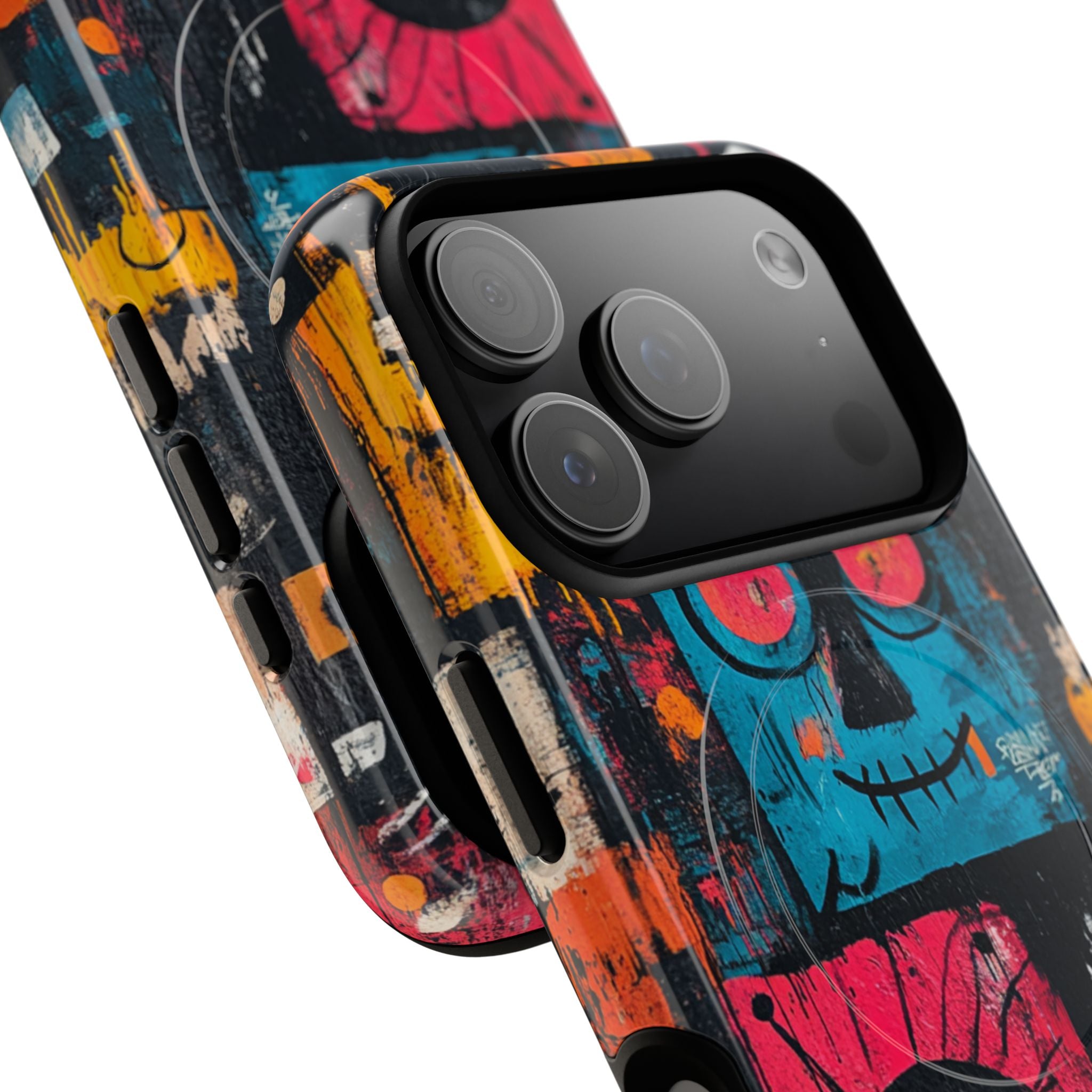 Blue Stitch Smile iPhone 17 Pro Case - Tough+