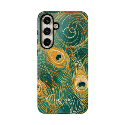Vortice di Pavone Vivace Samsung S24 - Tough