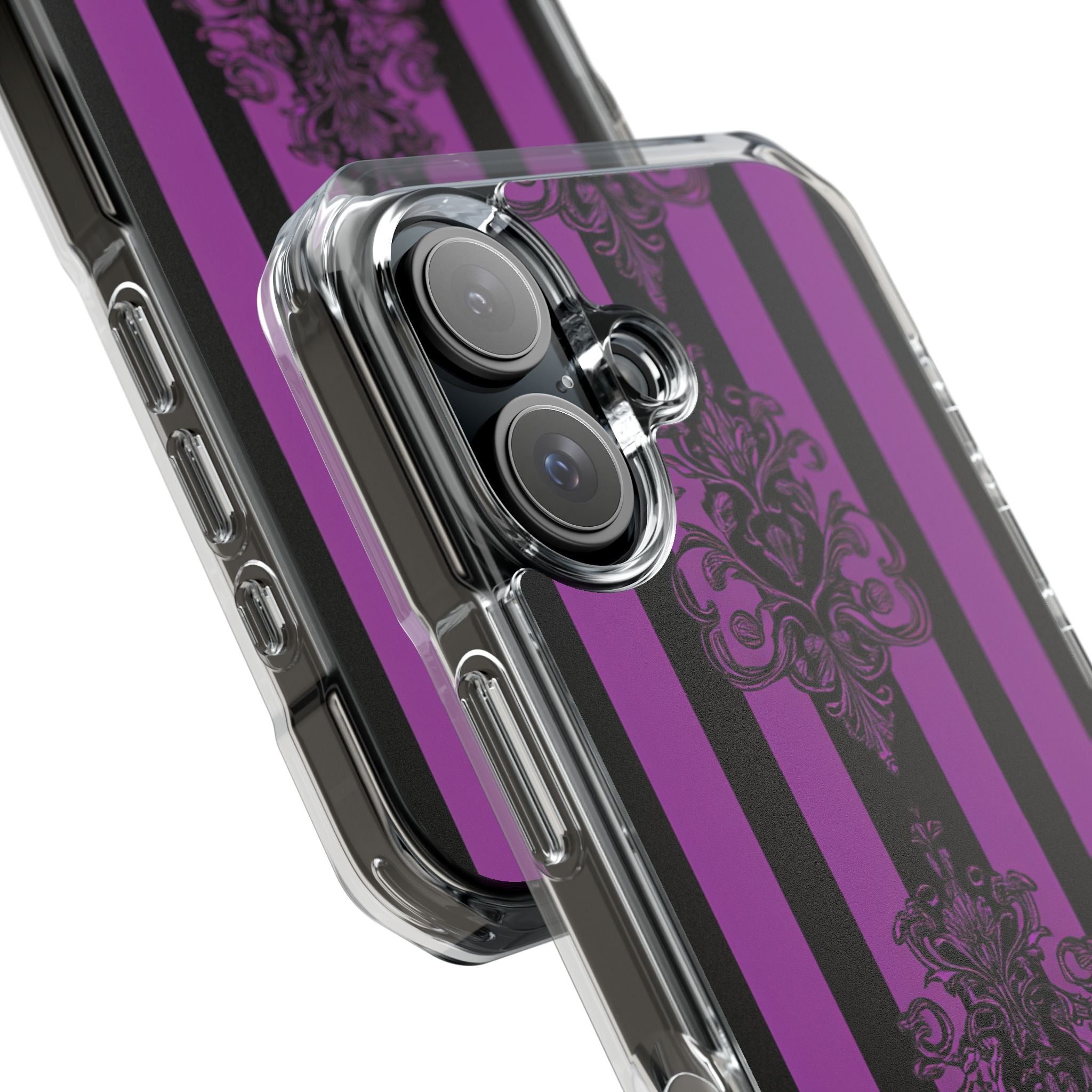 Damask Elegance Purple iPhone 16 Case - Impact