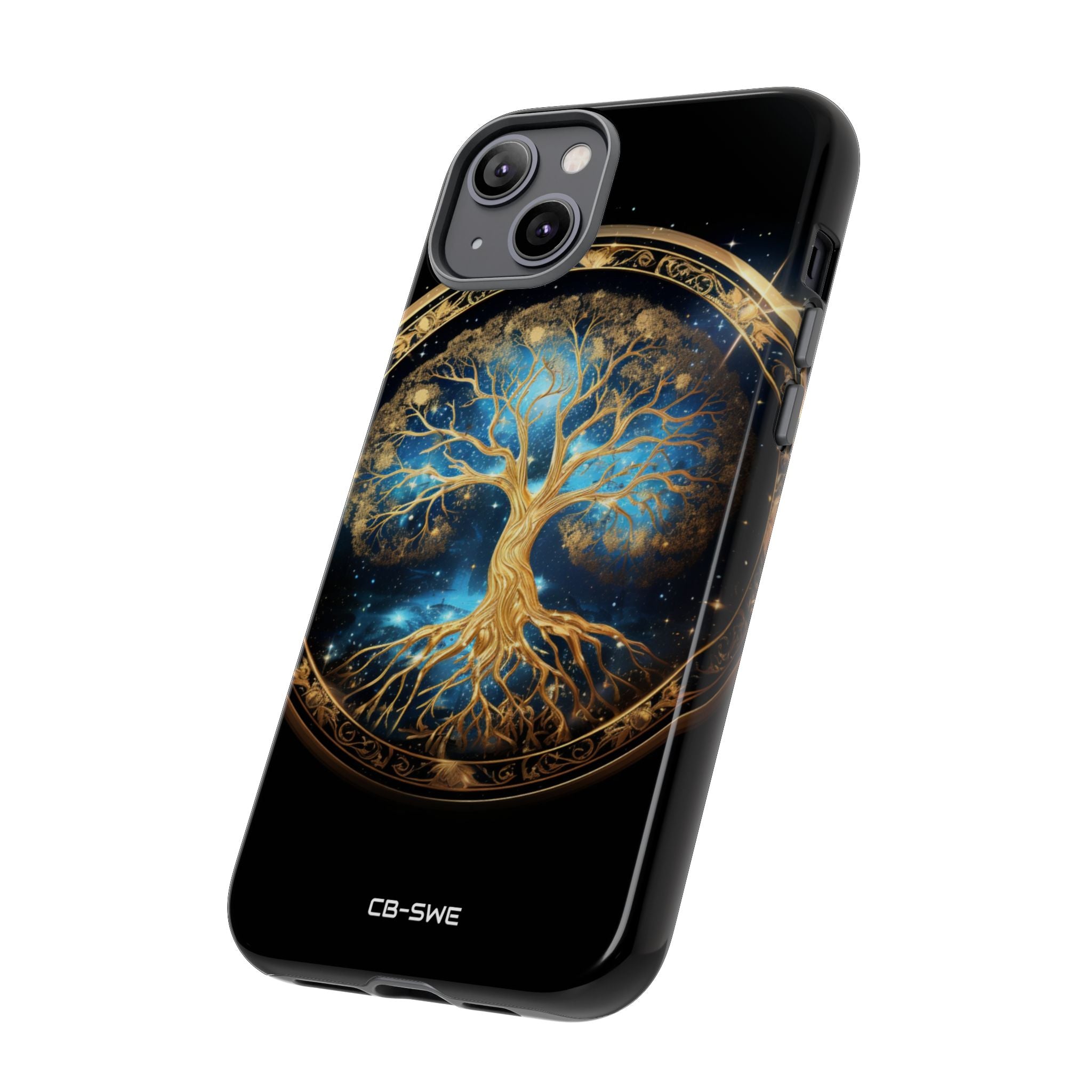 Cosmic Tree Radiance - iPhone Case