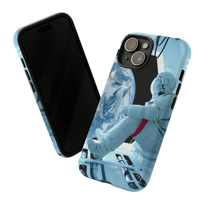 Astronaut inside Shuttle - Protective Phone Case