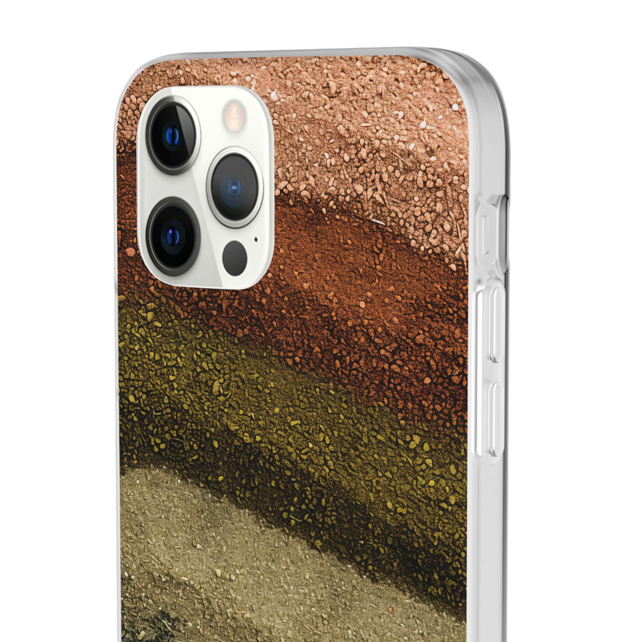 Earth Tone Pattern | Phone Case for iPhone (Flexible Case)