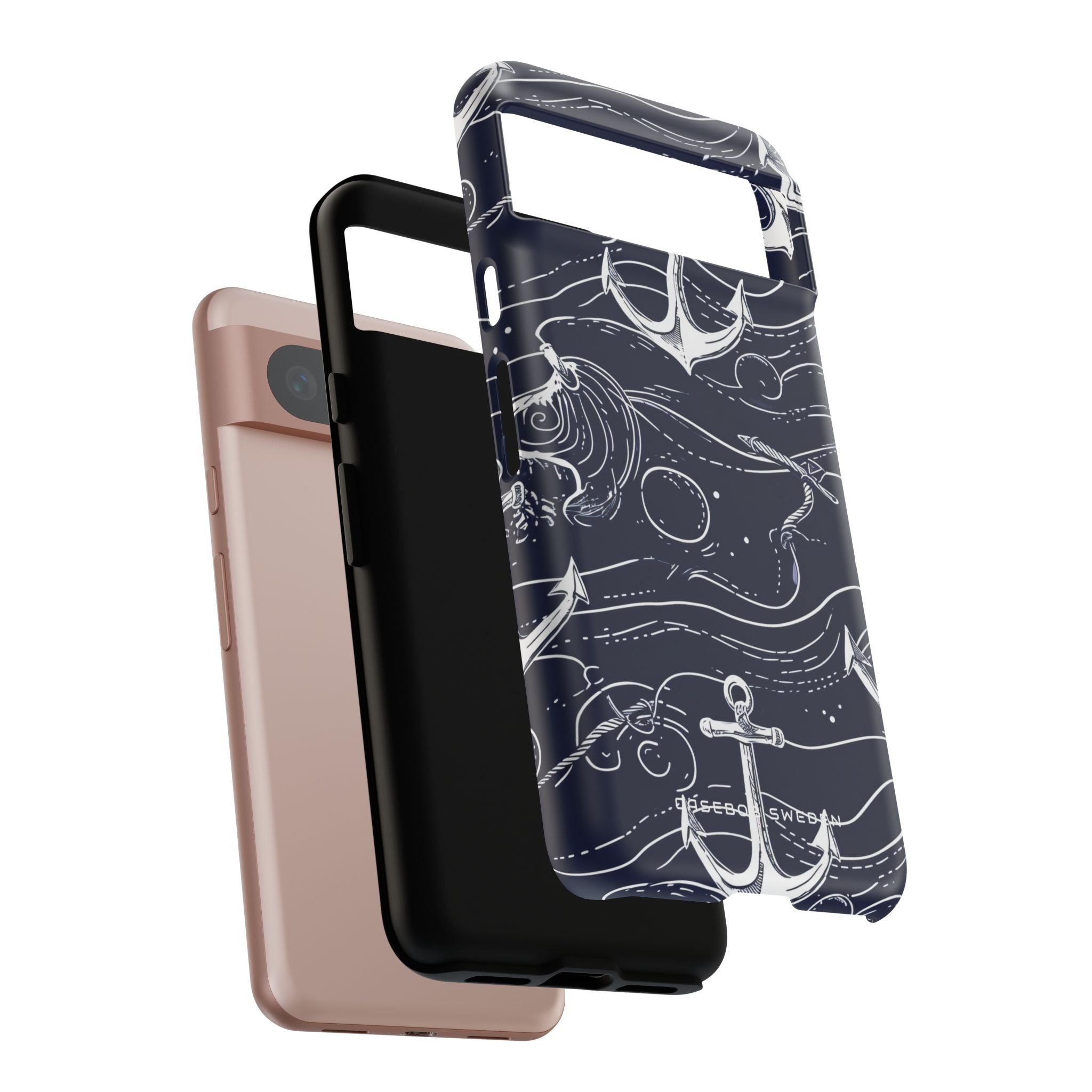 Gradient Anchorflow Waves Google Pixel 8 - Tough Phone Case