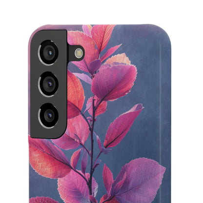 Pink Blue Nature - Slim Samsung S22 Phone Case