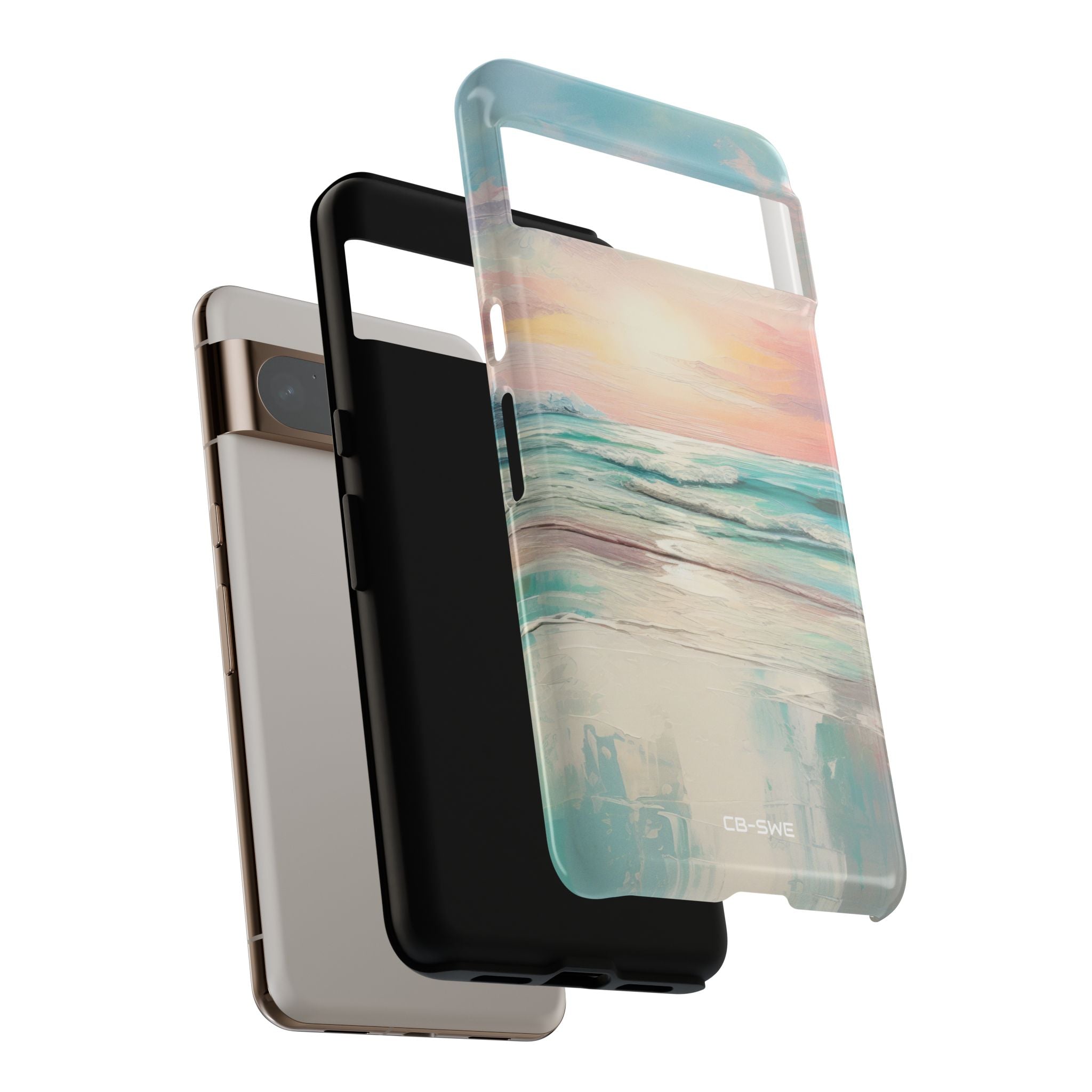 Waves Glistening Softly - Google Pixel Case