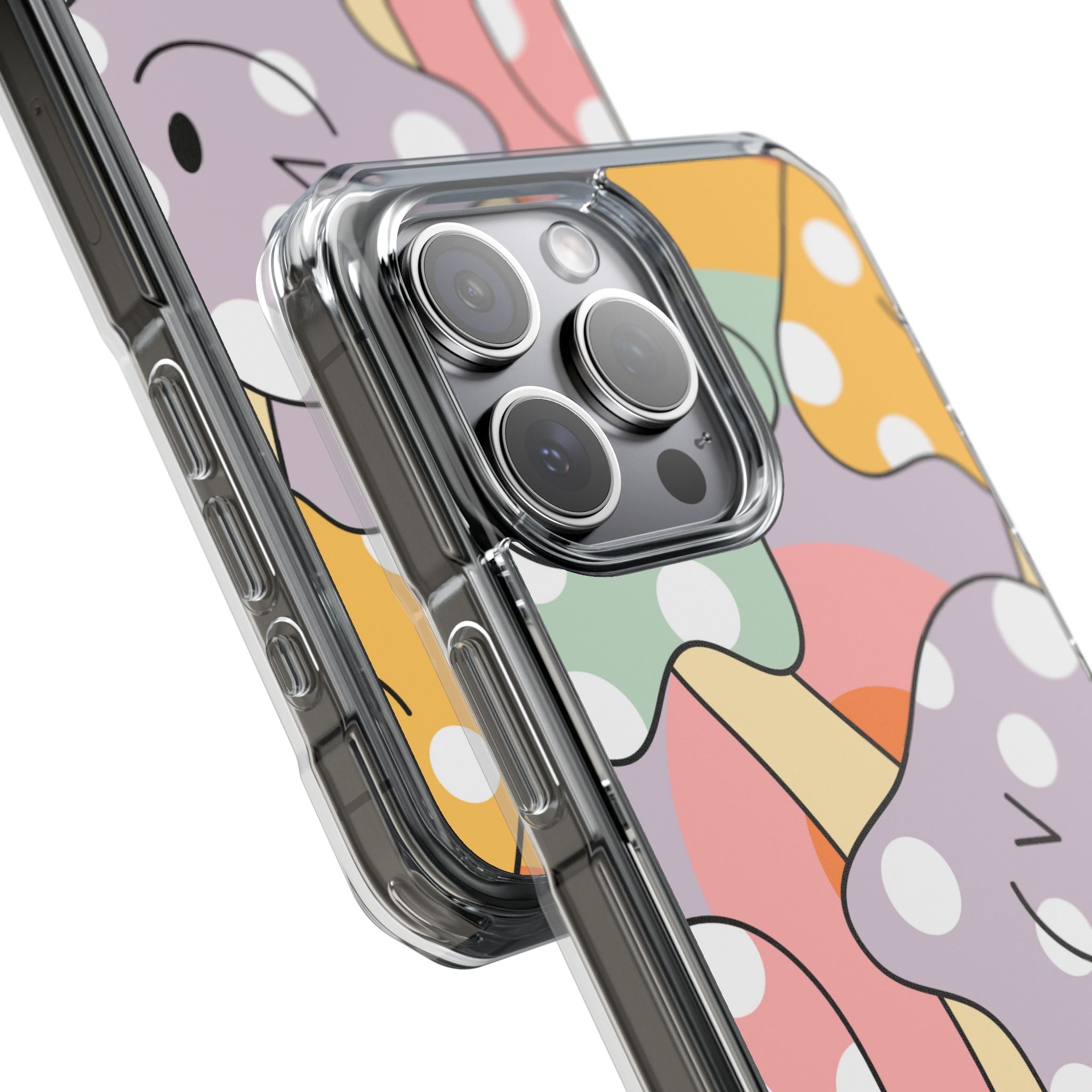 Playful Mushroom Friends iPhone Case - Impact