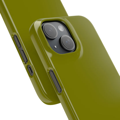 Olive iPhone 15 - Slim Phone Case