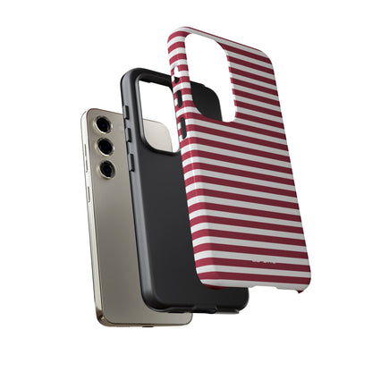 Red Stripes Wrap - Samsung Case