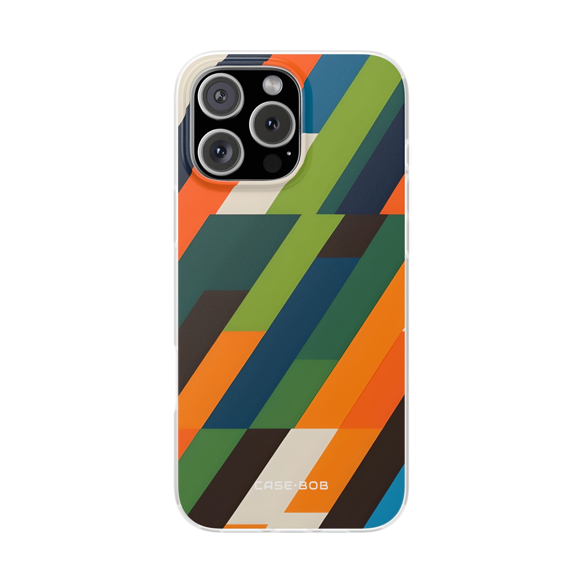 Diagonal Blaze iPhone 16 Pro Max Case - Soft