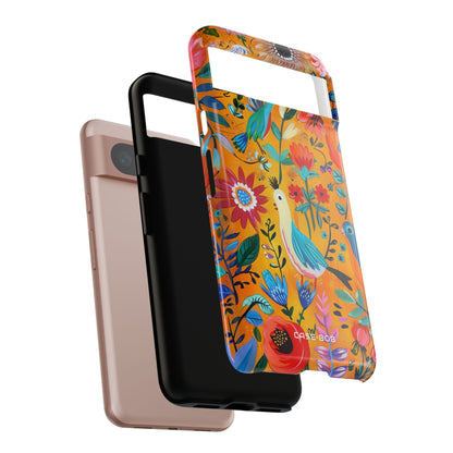 Colorful Birds Bloom Google Pixel 8 Case - Tough