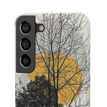 Minimalist Nature Harmony | Slim Phone Case for Samsung